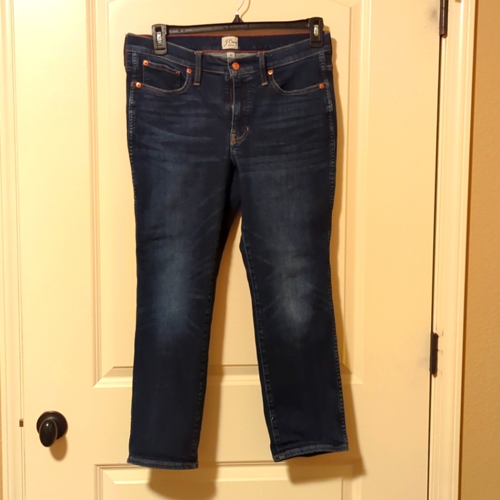 J. Crew 9" Vintage Straight Jeans Women's 30